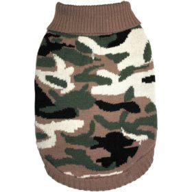 Fashion Pet Camouflage Sweater for Dogs (Option: Medium)